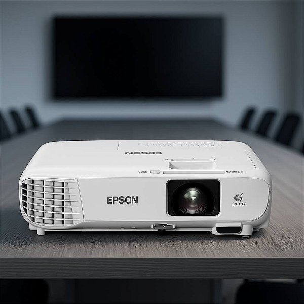 Projetor Epson E20 3400 Lumens XGA HDMI RS-232 V11H981020
