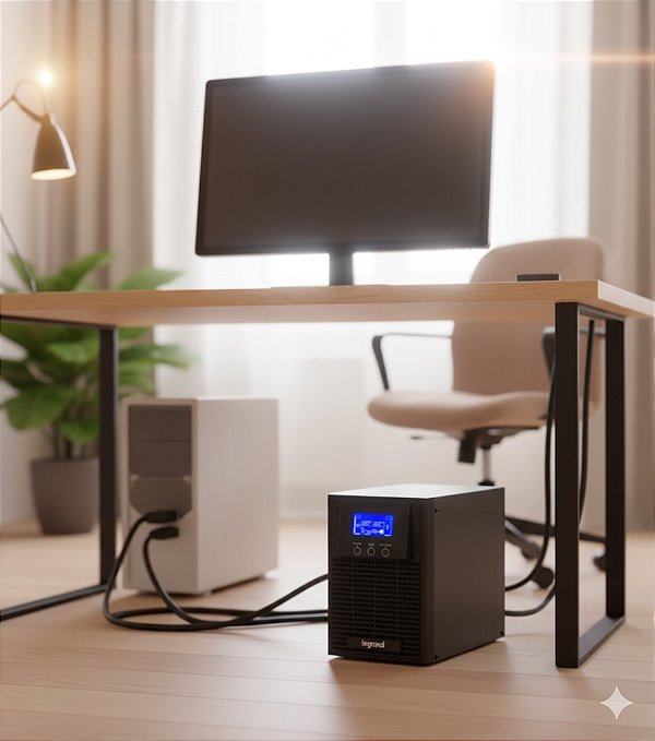 Nobreak 1KVA SMS Mirage Entrada 220V~ (FNT ou FFT) e Saída 220V 23660