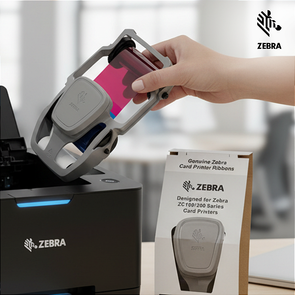 Ribbon Zebra Zc100/Zc300 Colorido - 800300-250Br