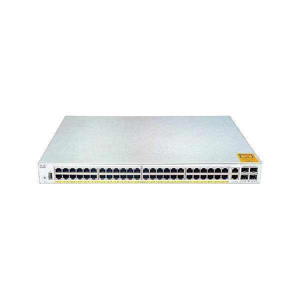 Switch 48P Gbe Poe+ 370W 4 Porta Cisco Catalyst 1G Sfp C1000-48P-4G-L