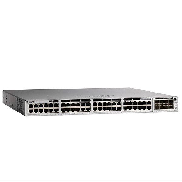 Switch 48P Cisco Catalyst C9200L Gigabit Poe+ 4X10G C9200L-48P-4X-E