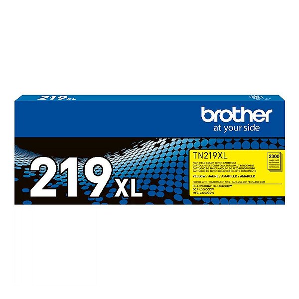 Toner Brother Amarelo 2,3k DCPL3560/HLL3240 - TN219XLYBR