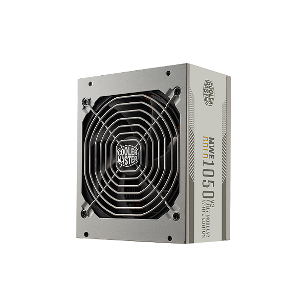 Fonte 1050W Cooler Master Modular PFC Ativo Branco 80 Plus Gold