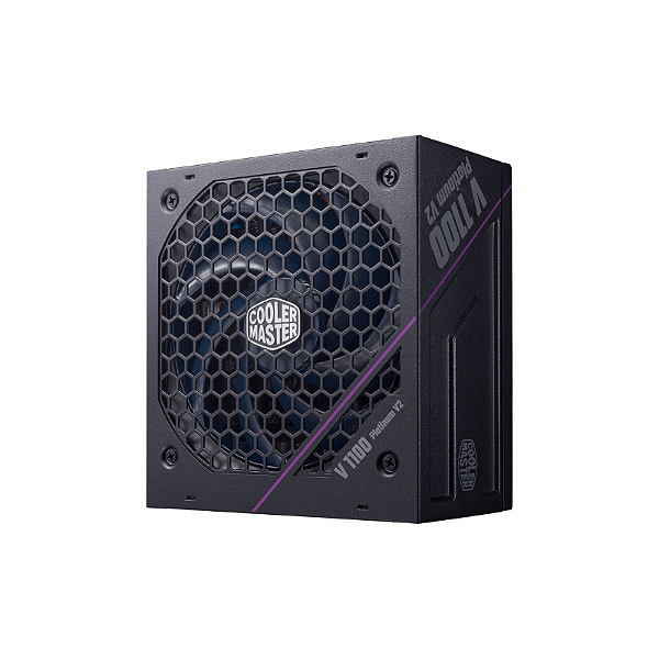 Fonte 1100W Cooler Master Modular PFC Ativo Preto 80 Plus Platinum