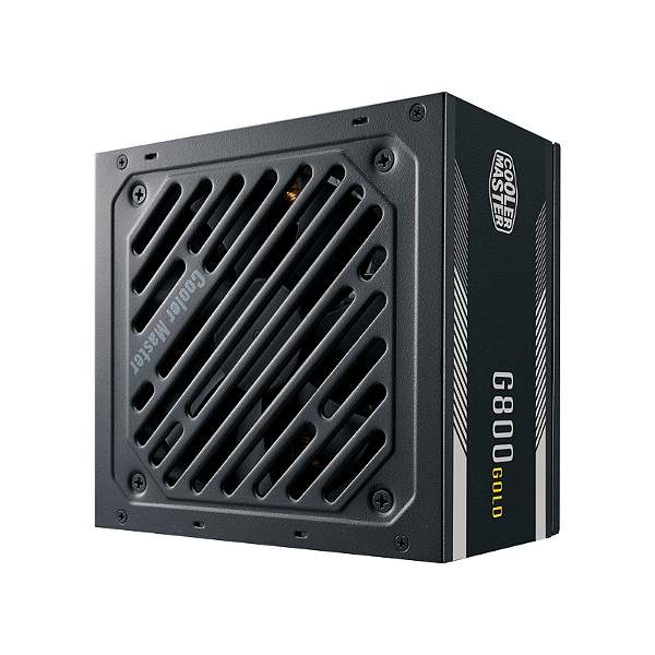 Fonte 800W Cooler Master G800 PFC Ativo Preto 80 Plus Gold