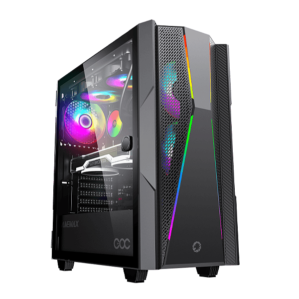 Gabinete Gamer Gamemax Typhoon Preto Sem Fonte 010000442