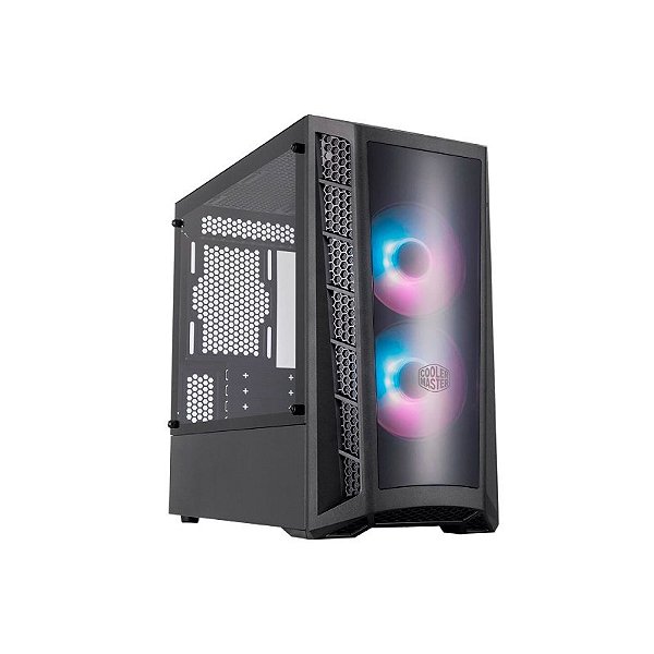 Gabinete Gamer Cooler Master Masterbox MB320L Preto/fans Argb