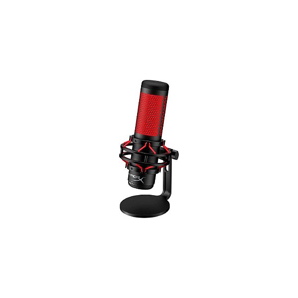 Microfone USB Quadcast Preto/vermelho Hyperx