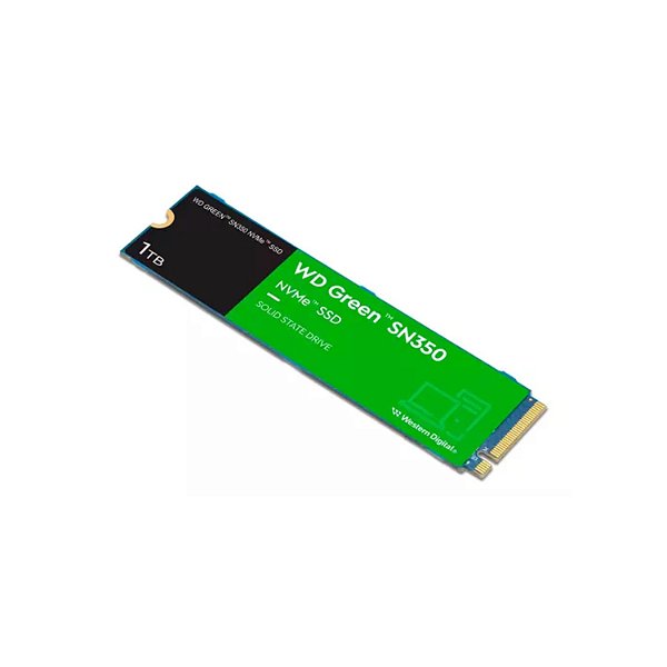 SSD WD 1TB Green M-2 2280 SN350 Nvme Pcie WDS100T2G0C