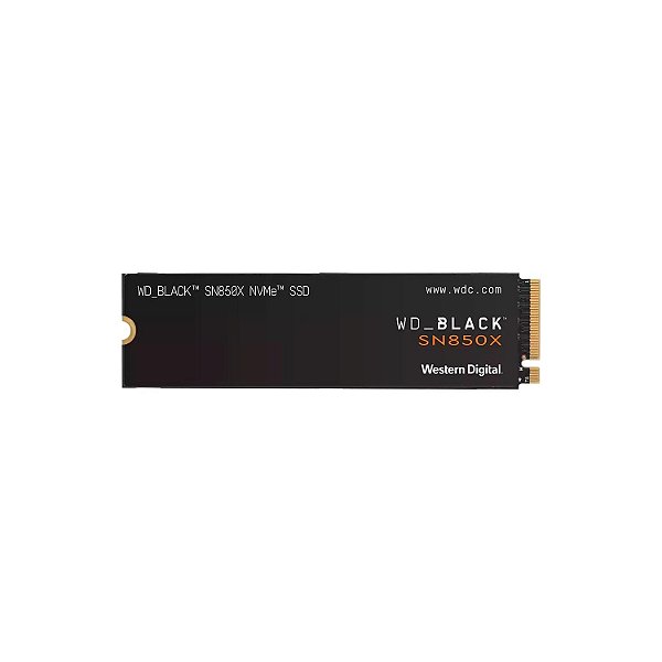 SSD WD 2TB Black M-2 2280 SN850X Nvme Pcie WDS200T2X0E
