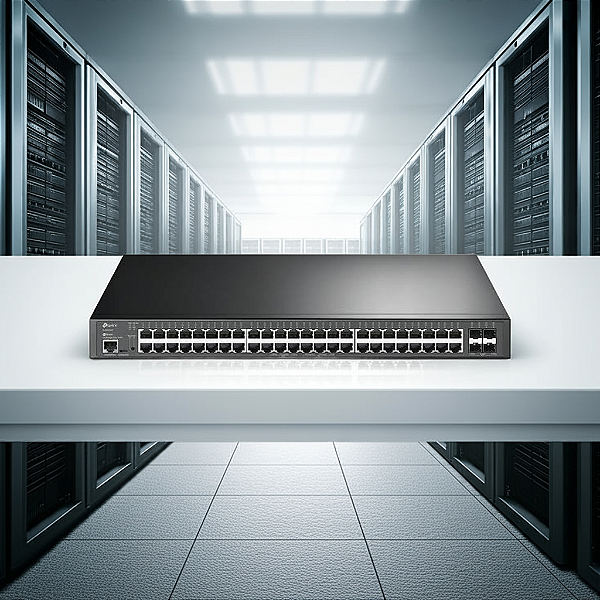 Switch 48P Tp-Link Tl-Sg3452Xp Poe 4P 10Ge Sfp+ L2+ Gerenciavel