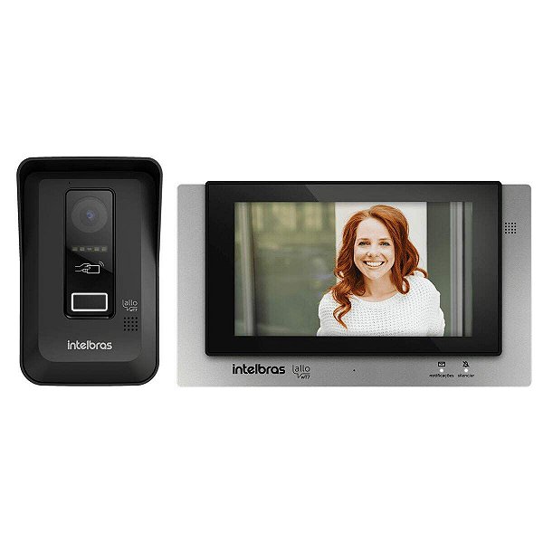 Vídeo Porteiro Intelbras Residencial Wi-fi Allo Wt7 4520046