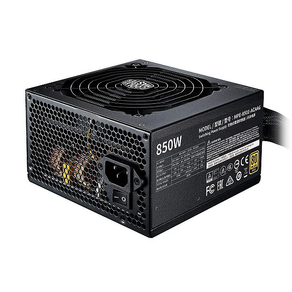Fonte Mwe 850w V2 - 80 Plus Gold - Mpe-8501-acaag-wo