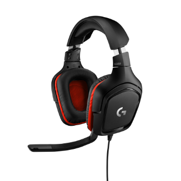 Fone De Ouvido Mic Logitech Gamer G332 Leatherette
