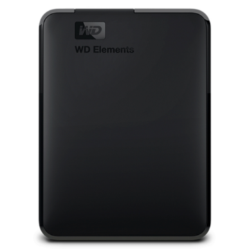 HD Externo 1Tb WD Elements Preto Portatil Usb 3.0 Wdbuzg0010Bbk