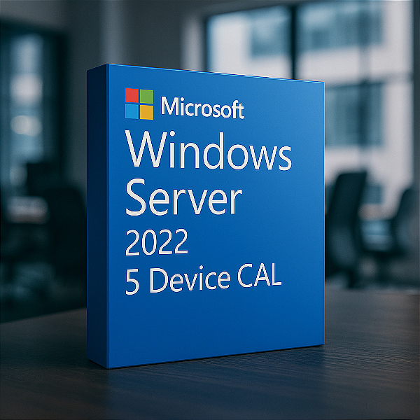 Licença Windows Server CAL 2022 BR 5 Dispositivos 1PK DSP OEI R18-06425