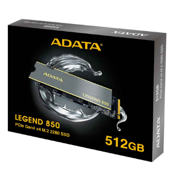 Ssd Adata Legend 850 512Gb M.2 2280 Nvme Pcie 4.0 - Aleg-850-512Gcs