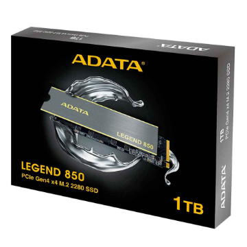 Ssd Adata Legend 850, 1Tb, M.2 2280, Pcie Gen4 X4, Nvme 1.4 - Aleg-850-1Tcs