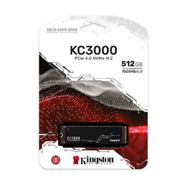 Ssd Kingston Kc3000 512Gb M.2 2280 Nvme Pcie 4.0 - Skc3000S/512G