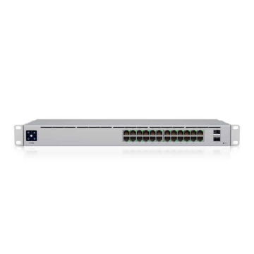 Switch 24 Portas Ubiquiti Gerenciavel Gigabit + 02 Sfp Giga Usw-24-Poe Rack