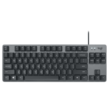 Teclado Mecanico Logitech K835 Tkl Com Fio Preto - 920-010086