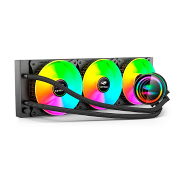 Water Cooler C3Tech 120Mm Fc-W360Rgb Preto