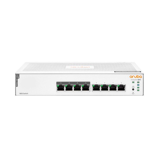 Switch 8P HP Aruba IOn 1830 8G 65W Sw JL811A