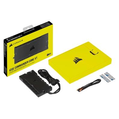 Controlador Inteligente Iluminacao Rgb Velocidad Icue Commander Core Xt
