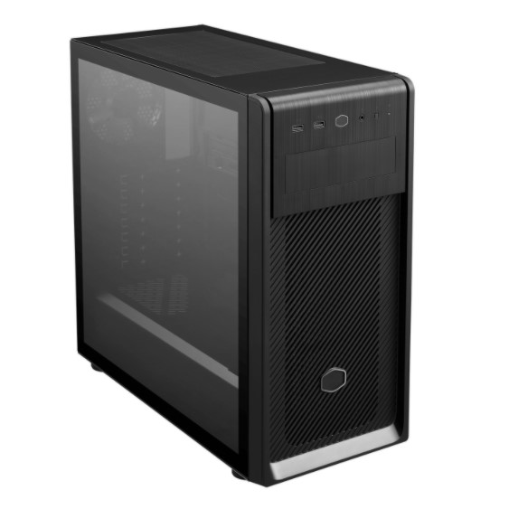 Gabinete Cooler Master Masterbox Elite 500 Baia Dvd L. Vidro E500-Kg5N-S00