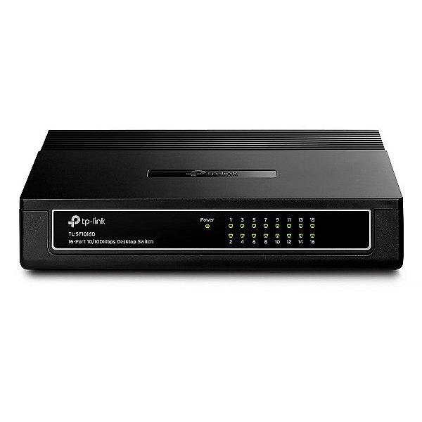 Switch TP-LINK Mesa 16 Portas 10/100Mbps TL-SF1016D