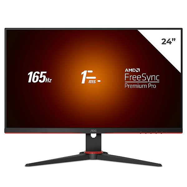 Monitor Gamer AOC VIPER 24 165Hz 1ms VA 24G2SE