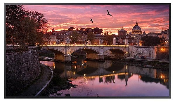 Monitor Profissional Samsung 4K 85" QB85R LH85QBRBBGCXZA