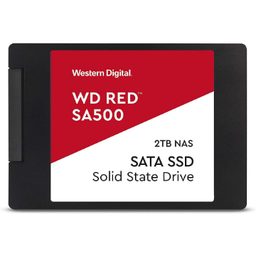 Ssd Wd Red Sa500 2Tb 2,5" 7Mm Sata 3 Para Servidor-Wds200T1R0A