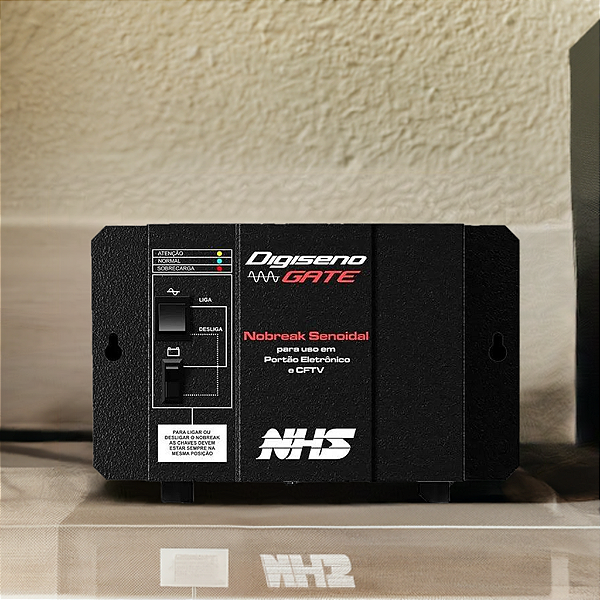 Nobreak NHS Digiseno Senoidal (Gate/24V + Bat.Estacionária 2x45Ah )