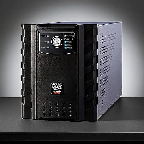 Nobreak 1Kva NHS Premium PDV Senoidal GII E. Bivolt /S.220V Conf C/Eng/USB