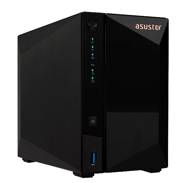 Storage Asustor 2-Baias AS3302T Realtek RTD1296 1.4 GHz 2GB 1x 2.5GbE Torre