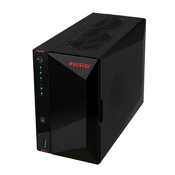 Storage Asustor 2-Baias AS5402T Celeron N5105 2.0GHz 4GB 4x M.2 Torre