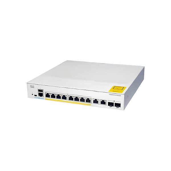 Switch Cisco Catalyst 1000 8 Portas Gigabit 2x SFP Layer 2 Gerenciável