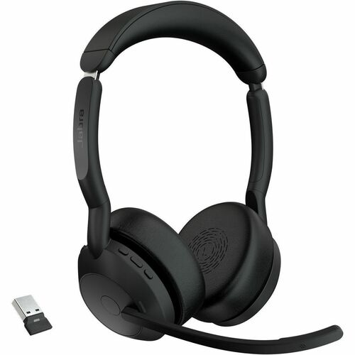 Headset Jabra Evolve2 55 Usb-A Ms Stereo C/ Link 380A Stand 25599-999-989