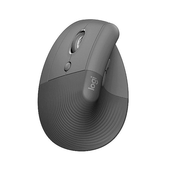 Mouse S/Fio Logitech Lift Left Vertical Grafite 910-006467