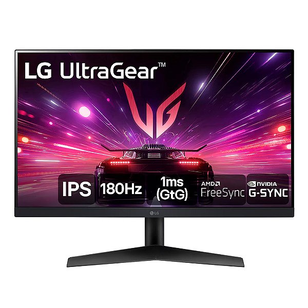 Monitor Gamer LG UltraGear 24" 180Hz 1ms - 24GS60F-B