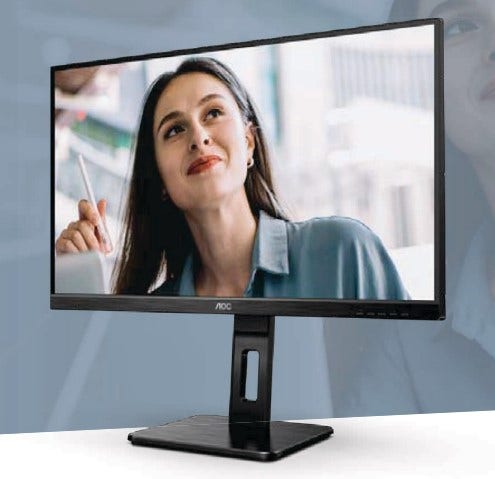 Monitor AOC 27" Ajuste de Altura 75Hz 4ms HDMI 27P2Q