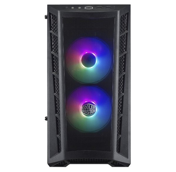Gabinete Masterbox Mb311l Argb - Lateral Vidro 2 Fans Mcb-b311l-kgnn-s02