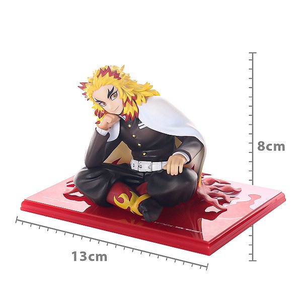 Figure Demon Slayer: Kimetsu No Yaiba Kyojuro Rengoku G.e.m. Series Palm Size