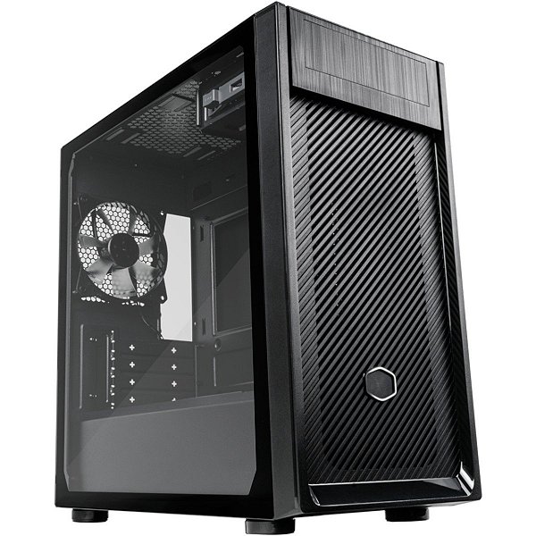 Gabinete Cooler Master Elite 300 Lateral De Vidro Preto - E300-kg5n-s00