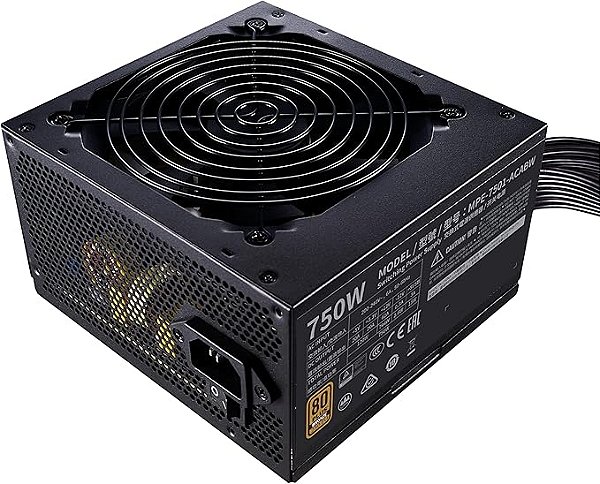 Fonte Cooler Master Mwe 750w - 80 Plus Bronze V2- Mpe-7501-acaab-br