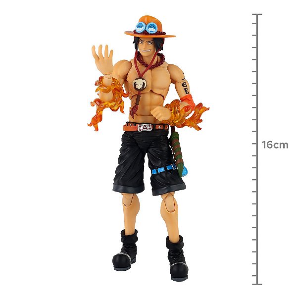Action Figure One Piece - Portgas D. Ace - Variable Action Heroes