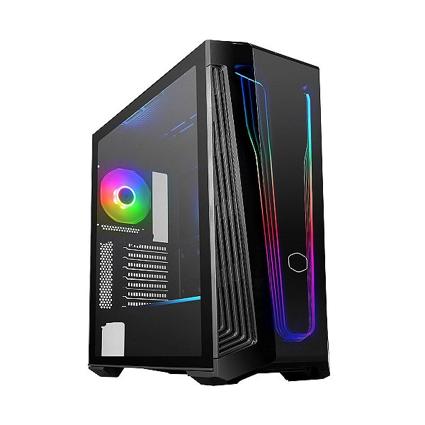 Gabinete Masterbox 540 Vidro Temperado Argb Preto Mb540-kgnn-s00
