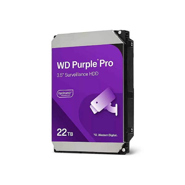 Hd Desktop Wd Purple Pro Surveillance 22Tb Sata3 7200Rpm 512Mb 3.5"