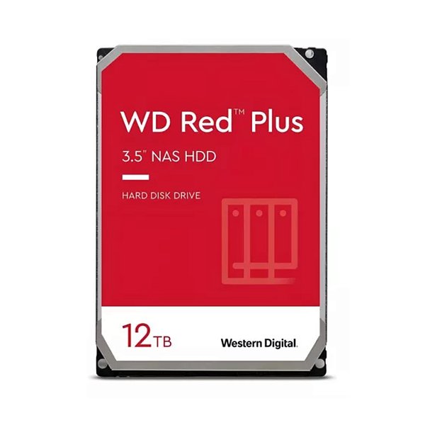 Hd Desktop Wd Red Plus 12Tb Nas Sata6 7200Rpm 256Mb 3.5''